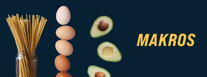 pasta, ägg och avokado