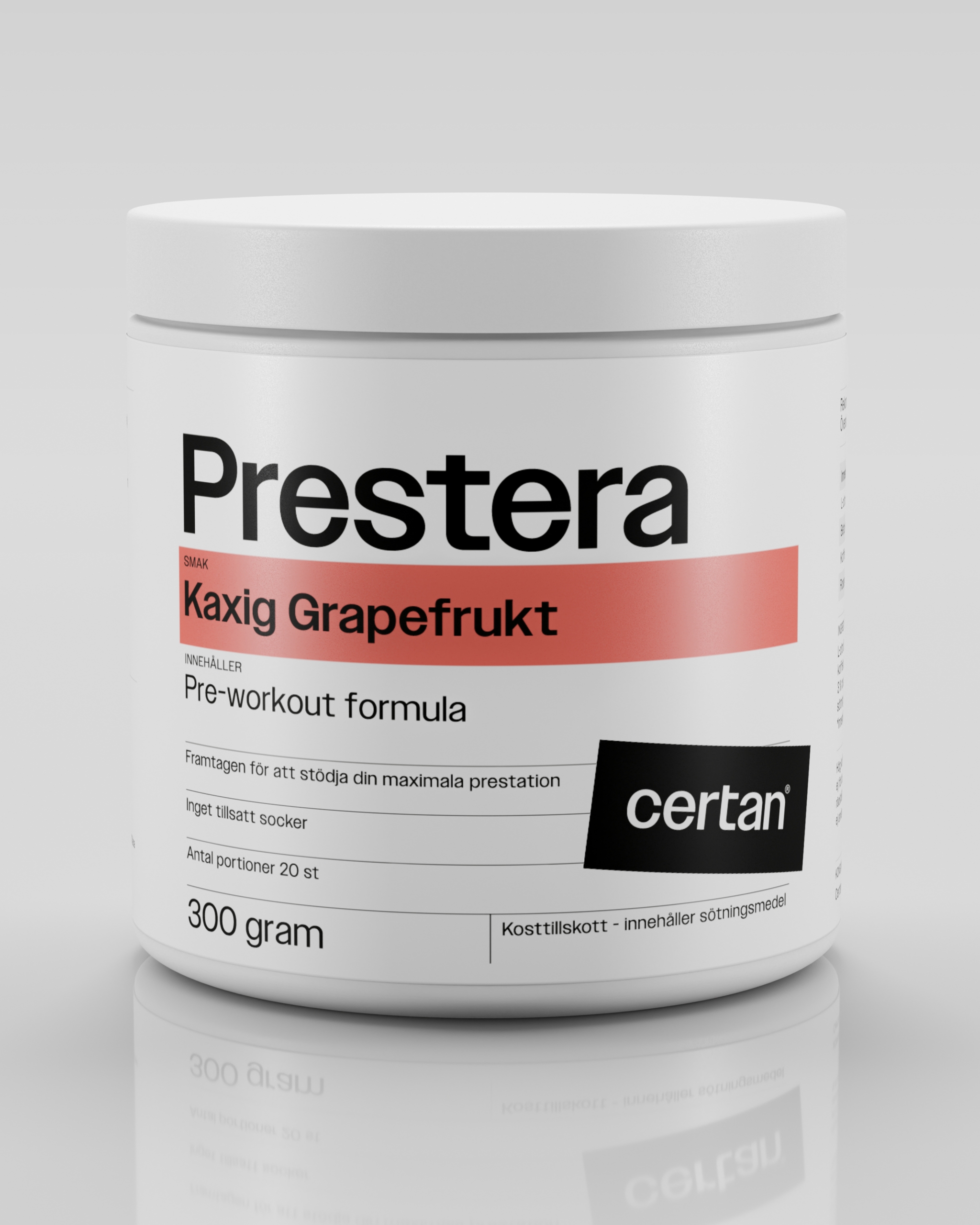 Prestera Pre-workout Kaxig Grapefrukt