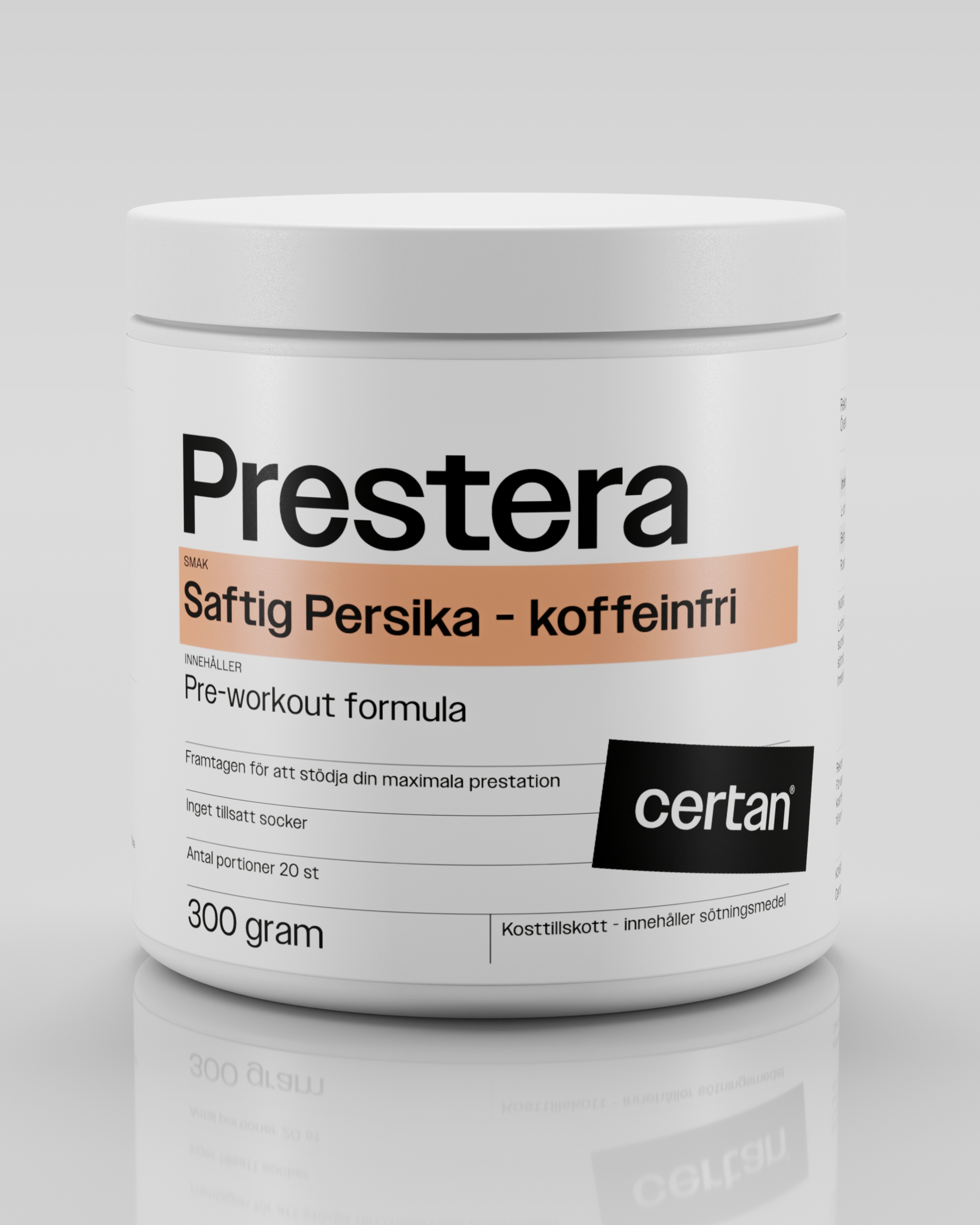 Koffeinfri Prestera Saftig Persika