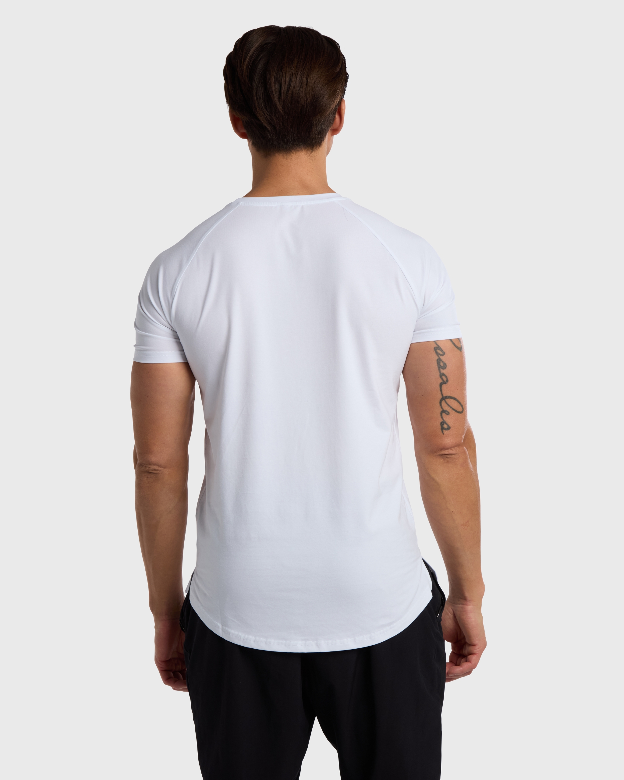 Certan Fitted Tee White Man - Bild 2